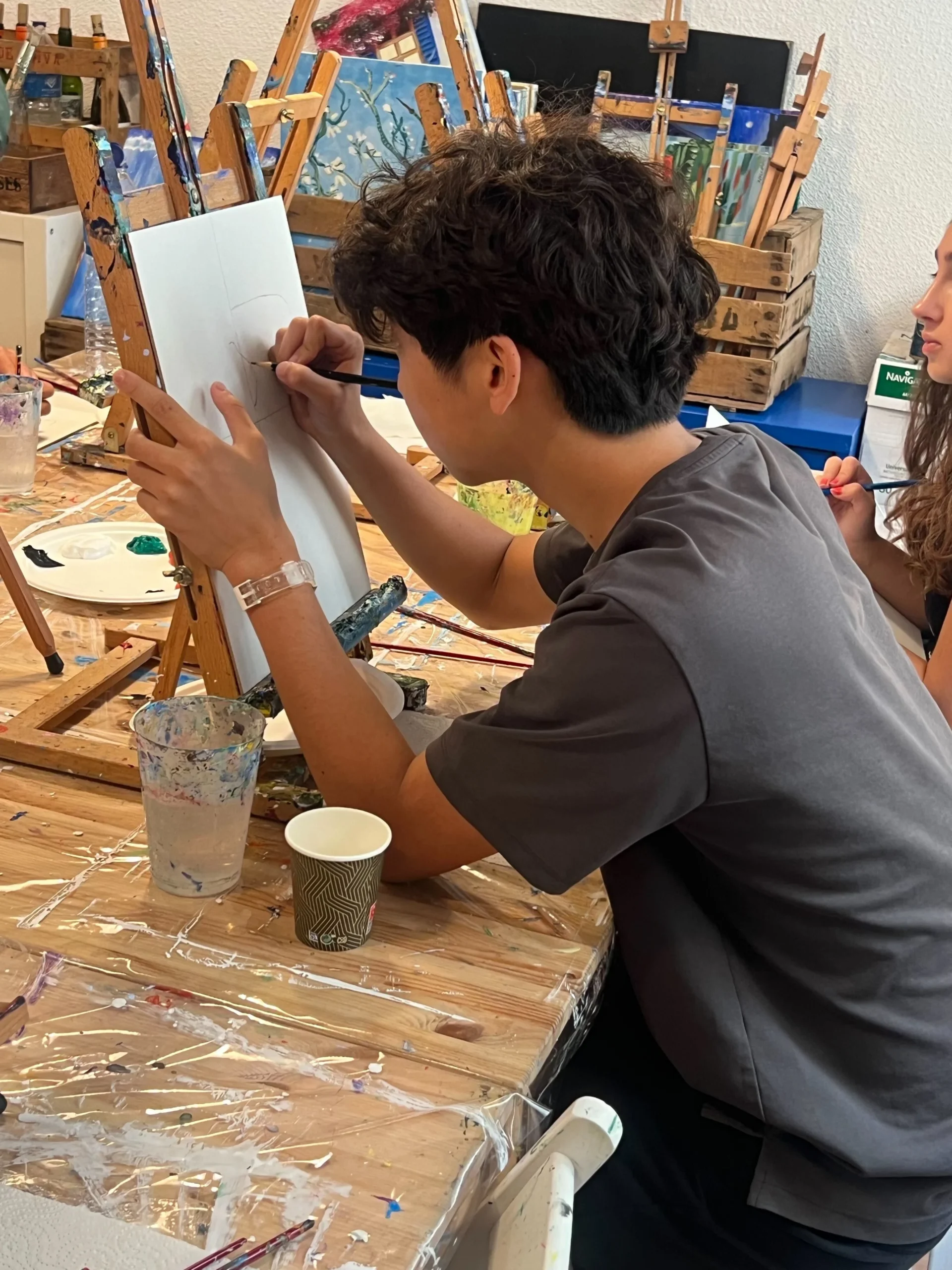 International learning program students